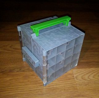 Minecraft Mini Figure Cube Collector Case Storage Display Playset Travel Box