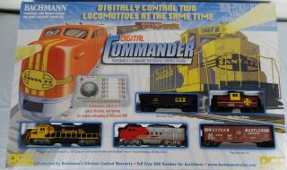 Bachmann Ho Scale 1/87 E - Z Train Set Digital Commander Dlx | Bn | 501