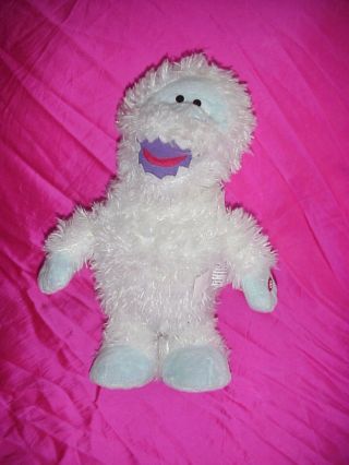 12 " Gemmy Bumble Singing Dancing Plush Abominable Snowman Rudolph The Reindeer
