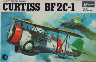 Hasegawa Minicraft 1:32 Us Navy Fighter Bomber Curtiss Bf2c - 1 Kit Js064u