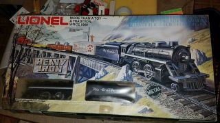 Lionel " Heavy Iron " Train Set,  Box,  Rio Grande Steam Engine