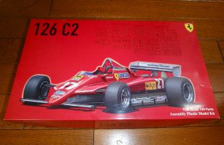 1/20 Ferrari 126c2 1982 Villeneuve 126 C2 By Fujimi 091945 Discontinued