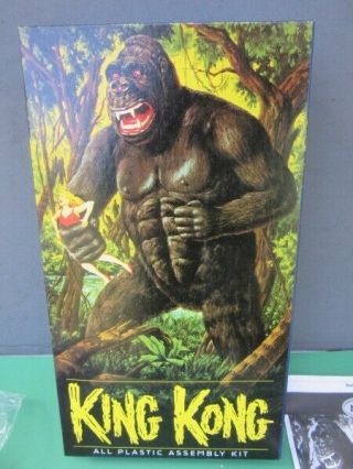 2000 King Kong Plastic Model Kit - Playing Mantis - Aurora - Opened