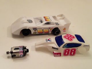 1/32 Late Model Modified Womp Slot Car With Extra Body And Motor