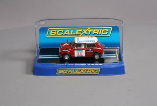 Scalextric C3100 1:32 Scale Morris Mini Cooper 1000 Lakes Slot Car Ln/box
