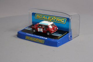 Scalextric C3100 1:32 Scale Morris Mini Cooper 1000 Lakes Slot Car LN/Box 2