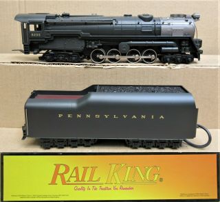 Mth Railking 30 - 1149 - 0 Pennsylvania S - 2 Turbine Steam Engine W/dcru O - Gauge Ln