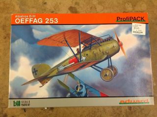 Khs - 1/48 Eduard Profipack Model Kit 8242 Albatros D.  Iii Oeffag 253
