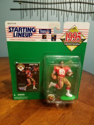 Jerry Rice San Francisco 49ers Starting Lineup 1995 Edition