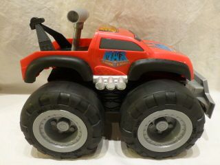 Max Tow Truck Turbo Speed Truck,  Red With Sounds And Lights $55