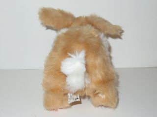 FurReal Friends Hop N Cuddle Bunnies Bunny Rabbit Hasbro White Tan Electronic 3