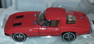Franklin 1:24 Scale 1963 Chevrolet Corvette Red