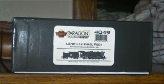 Broadway Limited Ho Steam Locomotive,  With Smoke And Sound,  L&ne Item 4049
