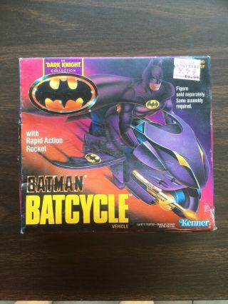 Batman.  Batcycle Cycle.  Kenner 1990.