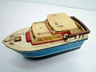 Vintage 1966 Ideal Motorific Boat King Of The Sea Restore 1960 