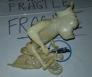 Built Unpainted 1963 Hawk Model Weird - Ohs Car - Icky - Tures Davey Way Out Cyclist