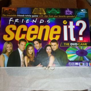 Friends Scene It The Dvd Trivia Board Game 2005 Tv Show 100 Complete