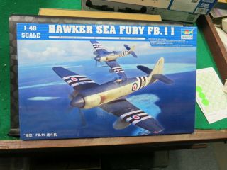 1/48 Trumpeter Hawker Sea Fury Fb 11