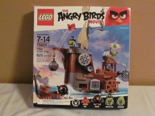 Factory Lego The Angry Birds Movie Piggy Pirate Ship 75825