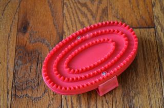 Replacement Red Brush for FurReal Friends Butterscotch Horse,  Grooming Brush 3