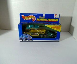 Hot Wheels Pavement Pounders with Green ' 67 Camaro with Eagle Tampo 2