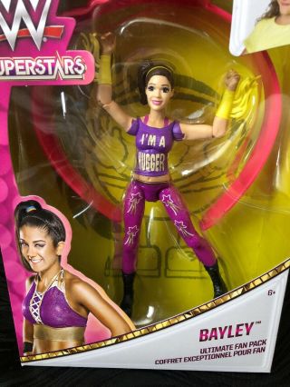 Bayley Wwe Divas Superstars Ultimate Fan Pack 6 " Action Figure Mattel