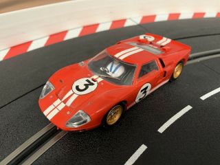 Scalextric C2509 Ford Gt40 Dan Gurney 1966 24 Hours Of Le Mans 1/32 Slot Car