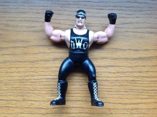 Wcw Nwo Hollywood Hulk Hogan Figure (1998) 0.  S.  F.  T.  5 Inches Wwf Wwe