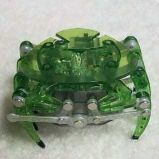 Hex Bug Micro Robotic Creature Crab Green Needs Batteries