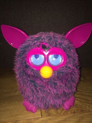 Furby A Mind Of Its Own Purple Hasbro Interactive 2012 - - Non Talking - -
