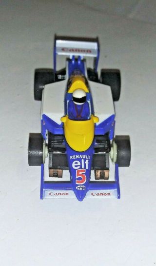 Tyco 440 - X2 5 Elf Renault Canon Indy F1 Ho Slot Car,  W/afx