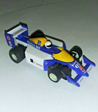 Tyco 440 - X2 5 ELF Renault Canon Indy F1 HO Slot Car,  w/AFX 2