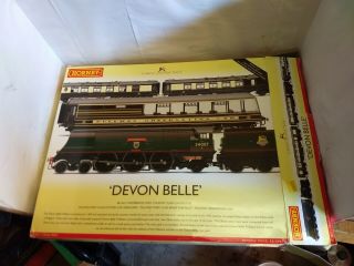 Hornby R34007 Oo Scale Southern Railway " Devon Belle " Pullman Car Set Ln/box