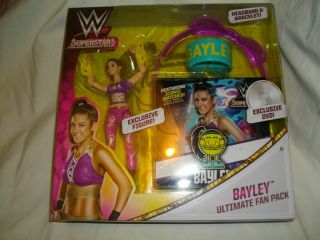 Wwe Bayley Ultimate Fan Pack With Action Figure,  Dvd,  Headband & Bracelet
