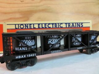 Lionel Train Hirsch Bros Brothers Railroad Vat Tank Carrier Car W/box 6 - 19421