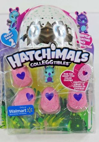 Hatchimals Colleggtibles Season 2 Burtle Collectors Pack 4 Pack Bonus Character