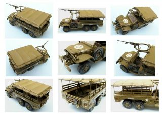 DODGE T223 WC - 62,  scale 1/35,  Hand - made plastic model 3