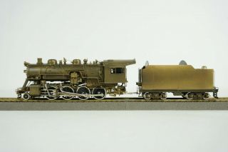 United Model Pfm Ho Scale Brass Baltimore & Ohio B&o Power 2 - 8 - 0 Steam Engine