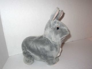 Hasbro 2009 FurReal Friends Pets Newborn Gray Bunny Rabbit 3