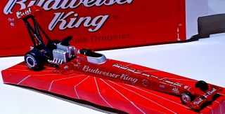 Kenny Bernstein Budweiser King Forever Red A Run To Remember Dragster 1/64 Scale