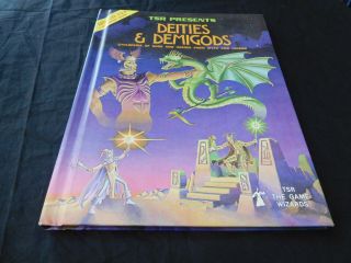 Advanced Dungeons And Dragons Deities & Demigods 128 Pages Tsr