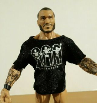 Wwe Mattel Elite Randy Orton Rko Series 35 Wwf Viper W/ Evolution Shirt