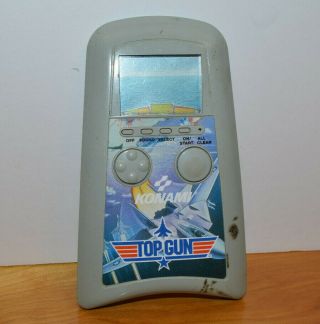 Vintage Top Gun Lcd Video Game Handheld Konami 1989