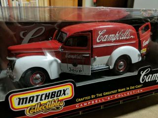 Matchbox Collectibles 1940 Ford Sedan Delivery Campbell ' s Soup 9 
