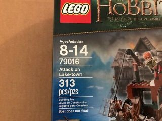 Lego Attack on Lake Town (79016) from The Hobbit movie.  & Never Opened. 2