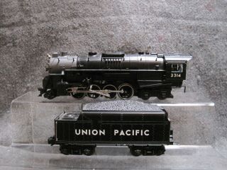 Lionel 6 - 28696 Union Pacific Jr Berkshire Steam Engine & Tender Rd 2314 In Ob