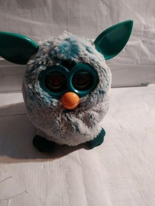 Hasbro Furby Boom Wave Blue/aqua Interactive Electronic Toy 2012 Ages 6,