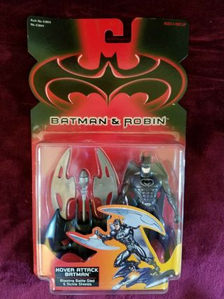 1997 Batman & Robin " Hover Attack Batman " Blasting Battle Sled $12.  99 Each