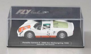 Fly 88187 1:32 Scale Porsche Carrera 6 1000km Nurburgring 1966 Slot Car Ln/box