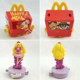 Vintage 1994 McDonald ' s Happy Meal Birthday Toy Train 15 Piece Complete Set 2